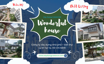 Giải pháp xây nhà trọn gói tại tphcm