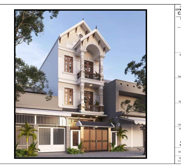 Nhà Phố 3 Tầng Mái Thái Tại Thủ Đức