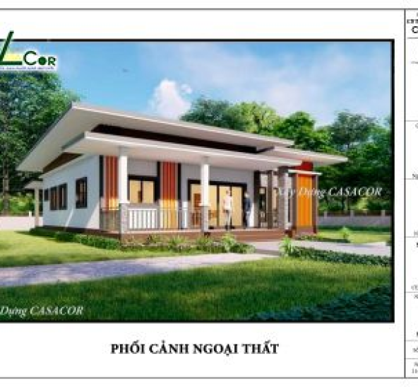 MẪU NHÀ CẤP 4 ĐẸP Ở QUÊ