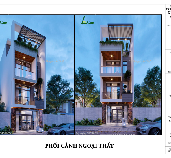 Nhà Phố 3.5 Tầng Hiện Đại tại Quận 9