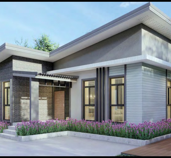 MẪU NHÀ CẤP 4 SÂN VƯỜN TẠI BÌNH ĐỊNH