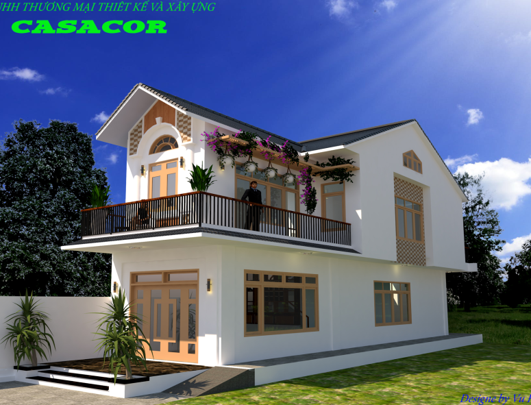 Nhà 1 trệt 1 lầu sân vườn 7x30. Nam Tân Uyên Bình Dương