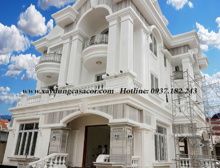 Thi Công biệt thự tại quận 12 tphcm