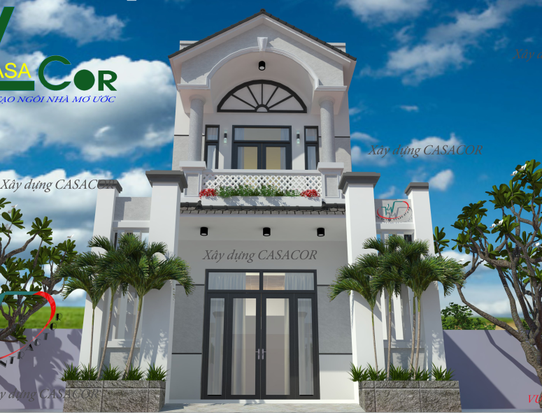 Thi Công Nhà 1 Trệt 1 Lầu Tại Quận 9 Tphcm