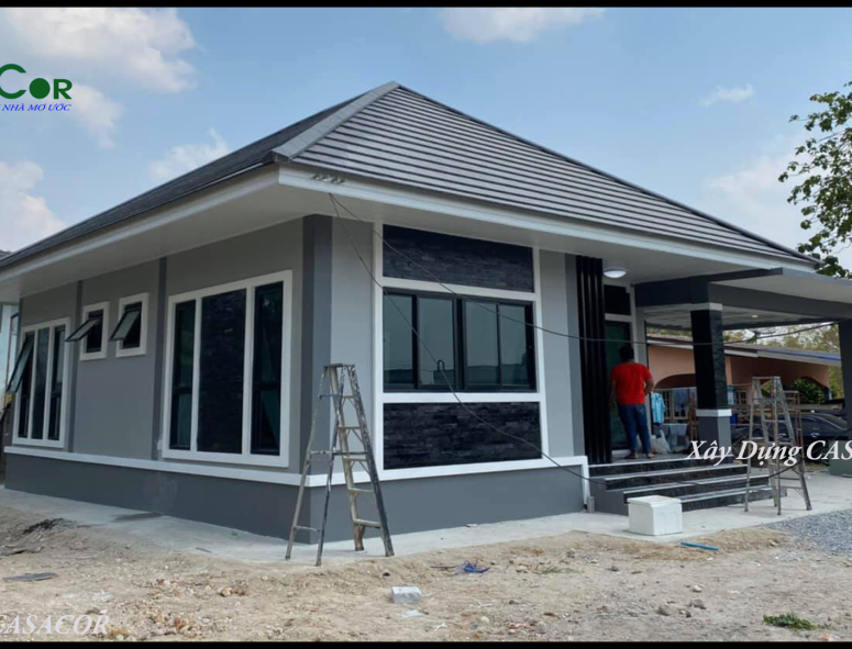 Xây dựng nhà Cấp 4 Sân Vườn Tại Quận 12