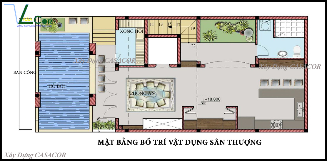 MB sân thượng chung cư mini tại Bình Tân
