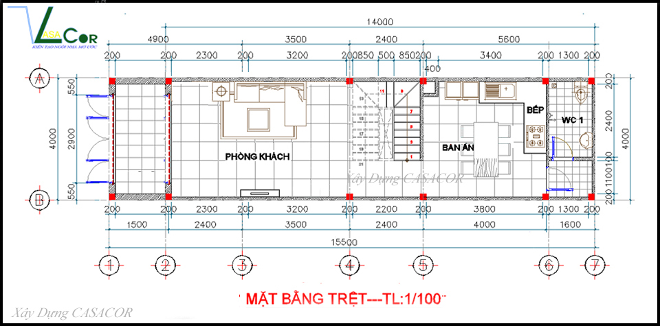 MB tầng trệt nhà phố tân cổ điển tại thủ đức