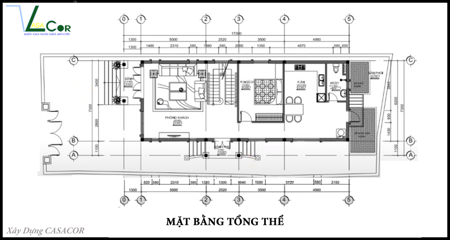 MB tổng thể biệt thự phố Tại Tây Ninh