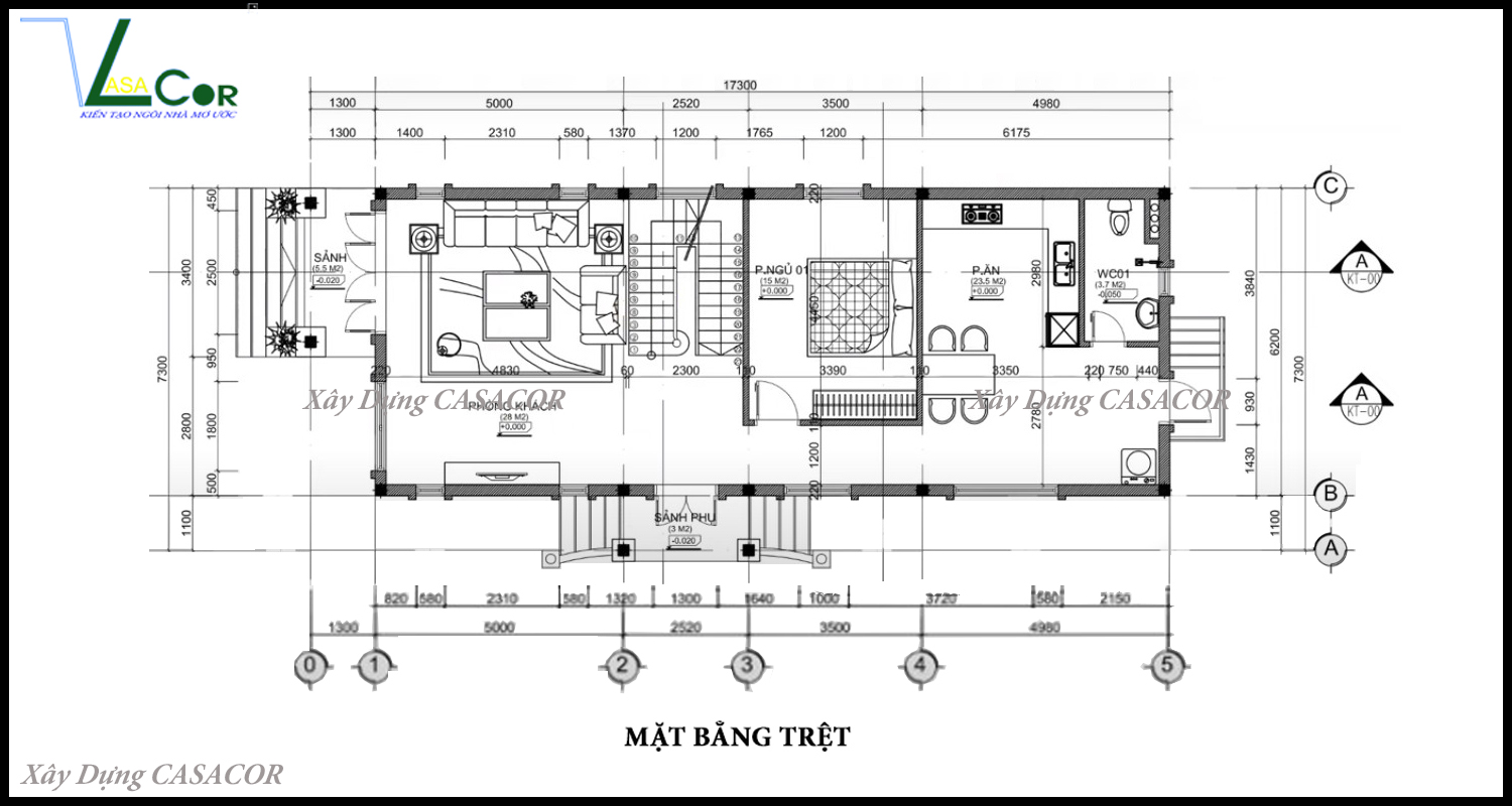 MB trệt biệt thự phố Tại Tây Ninh