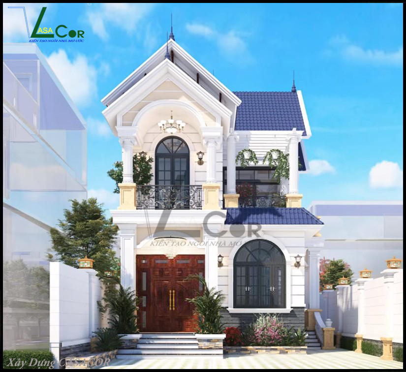 Phối cảnh 2 Biệt thự phố Tại Tây Ninh