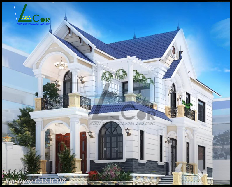 Phối cảnh 3 Biệt thự phố Tại Tây Ninh