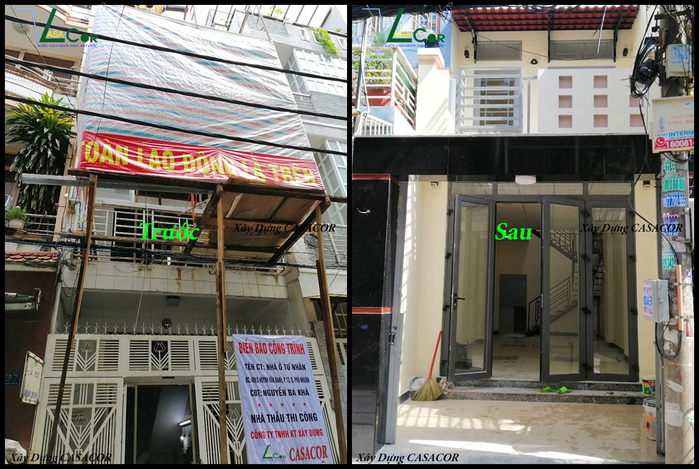 Sửa nhà phố tại quận Phú Nhuận
