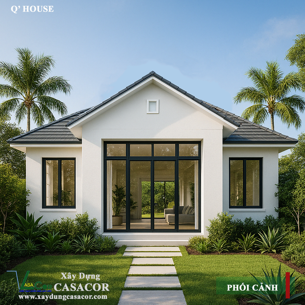 Xu hướng nhà mái thái 2025 - xây dựng casacor 2