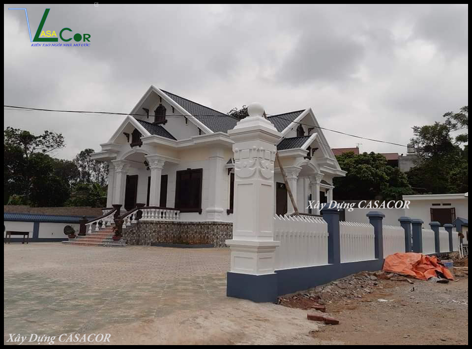 Hình ảnh thực tế view 3 biệt thự sân vườn tại Quy Nhơn