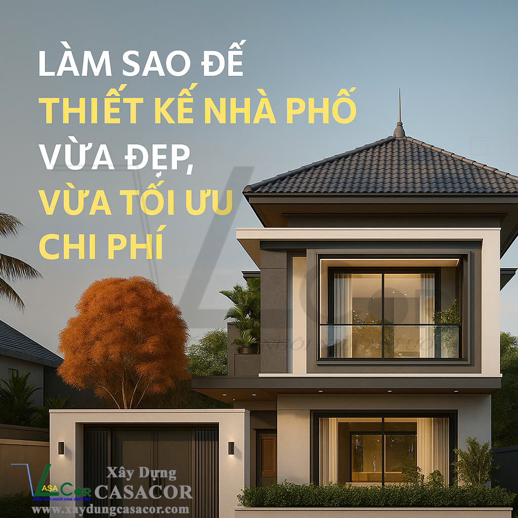 Làm sao để thiết kế vừa đẹp vừa tối ưu chi phí- xây dựng casacor