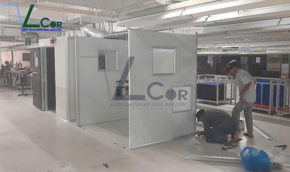 thi công vách panel tại tphcm - xây dựng casacor 1
