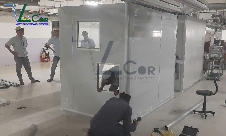 thi công vách panel tại tphcm - xây dựng casacor 5