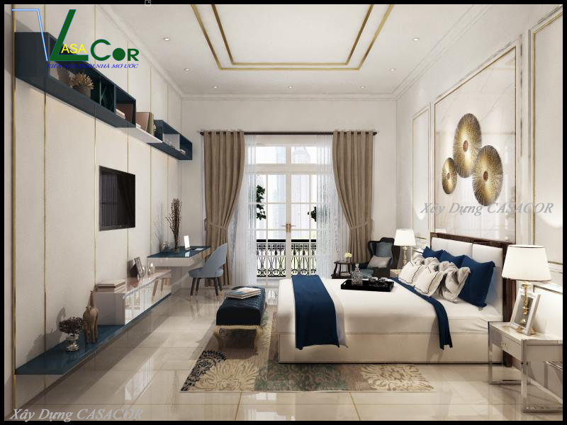 view 1 P Ngủ 1 nhà phố tân cổ điển tại Thủ Đức