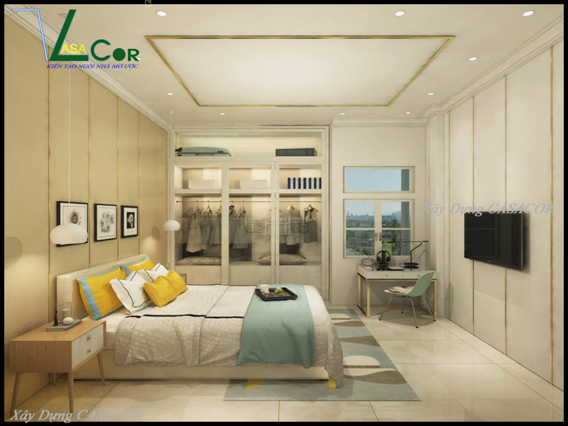 view 1 P Ngủ 4 nhà phố tân cổ điển tại Thủ Đức