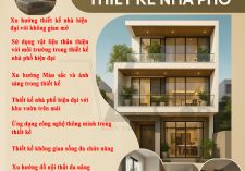 CÁC XU HƯỚNG THIẾT KẾ NHÀ PHỐ TỪ NĂM 2025 - 2027