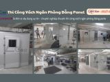 THI CÔNG LẮP ĐẶT VÁCH PANEL